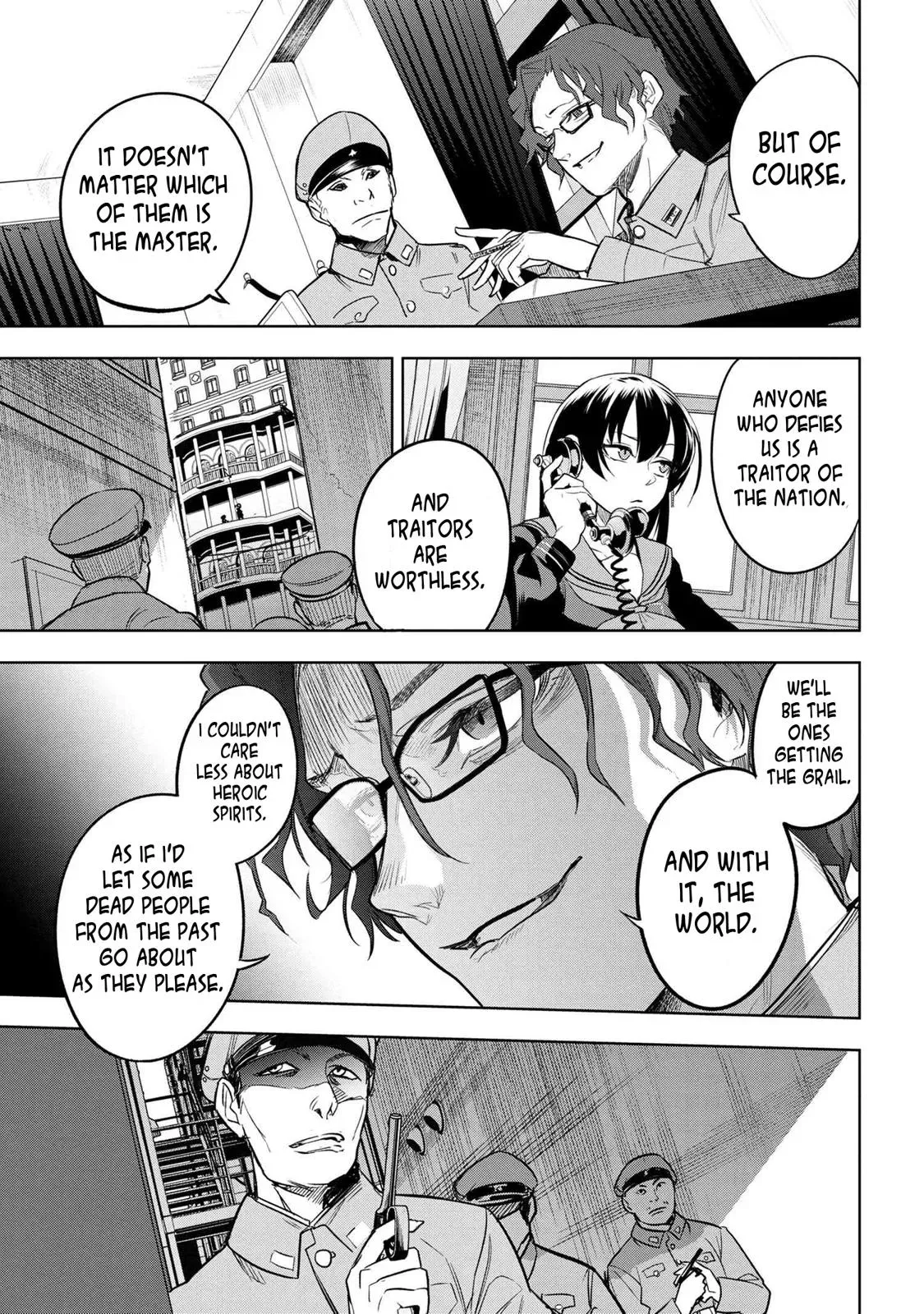 Grail Mystery in the Imperial Capital - Fate/type Redline Chapter 3.3 page 14 - 