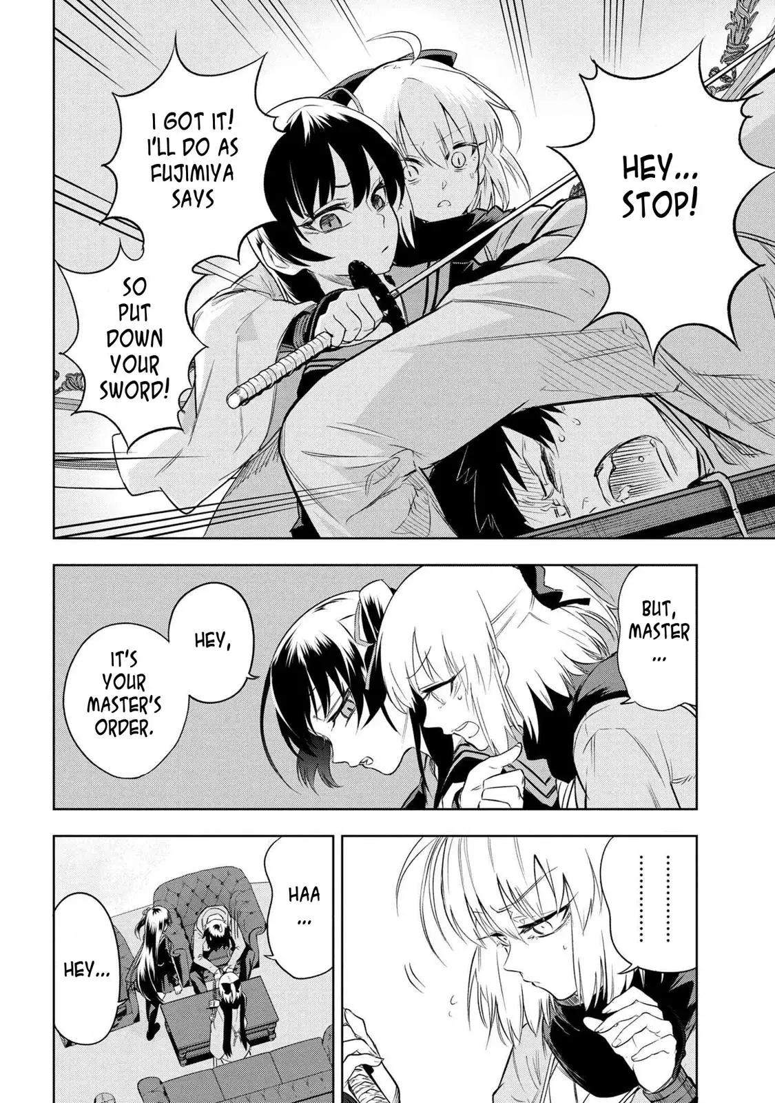 Grail Mystery in the Imperial Capital - Fate/type Redline Chapter 3.3 page 3 - 