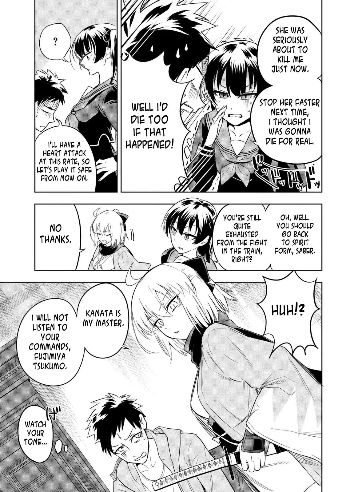 Grail Mystery in the Imperial Capital - Fate/type Redline Chapter 3.3 page 4 - 
