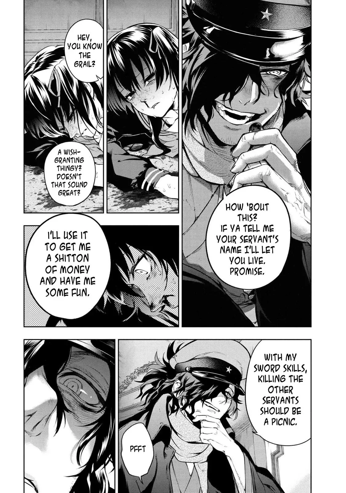 Grail Mystery in the Imperial Capital - Fate/type Redline Chapter 5.2 page 2 - 