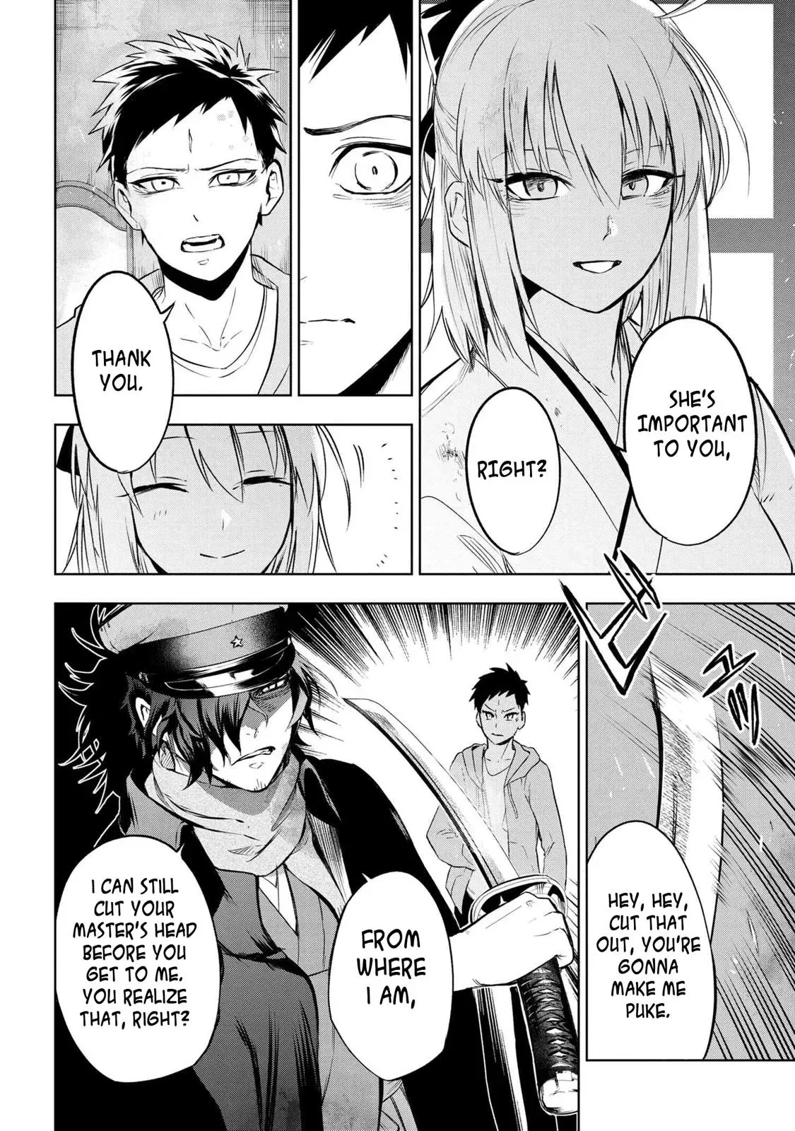 Grail Mystery in the Imperial Capital - Fate/type Redline Chapter 7.1 page 3 - 