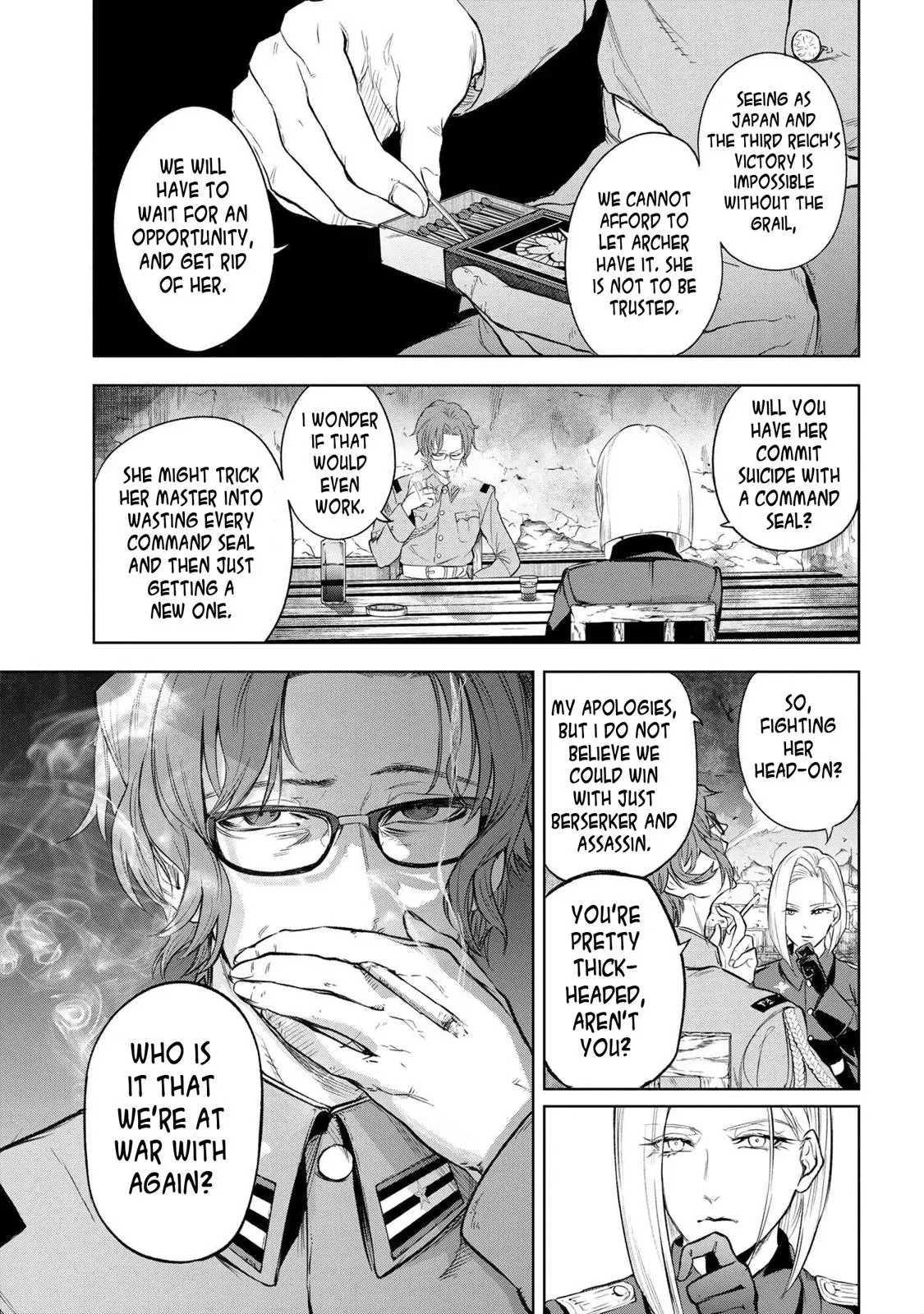 Grail Mystery in the Imperial Capital - Fate/type Redline Chapter 9.1 page 8 - 