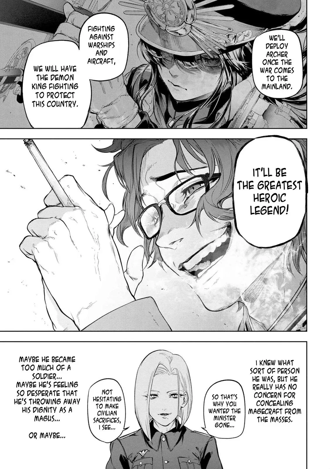 Grail Mystery in the Imperial Capital - Fate/type Redline Chapter 9.1 page 10 - 