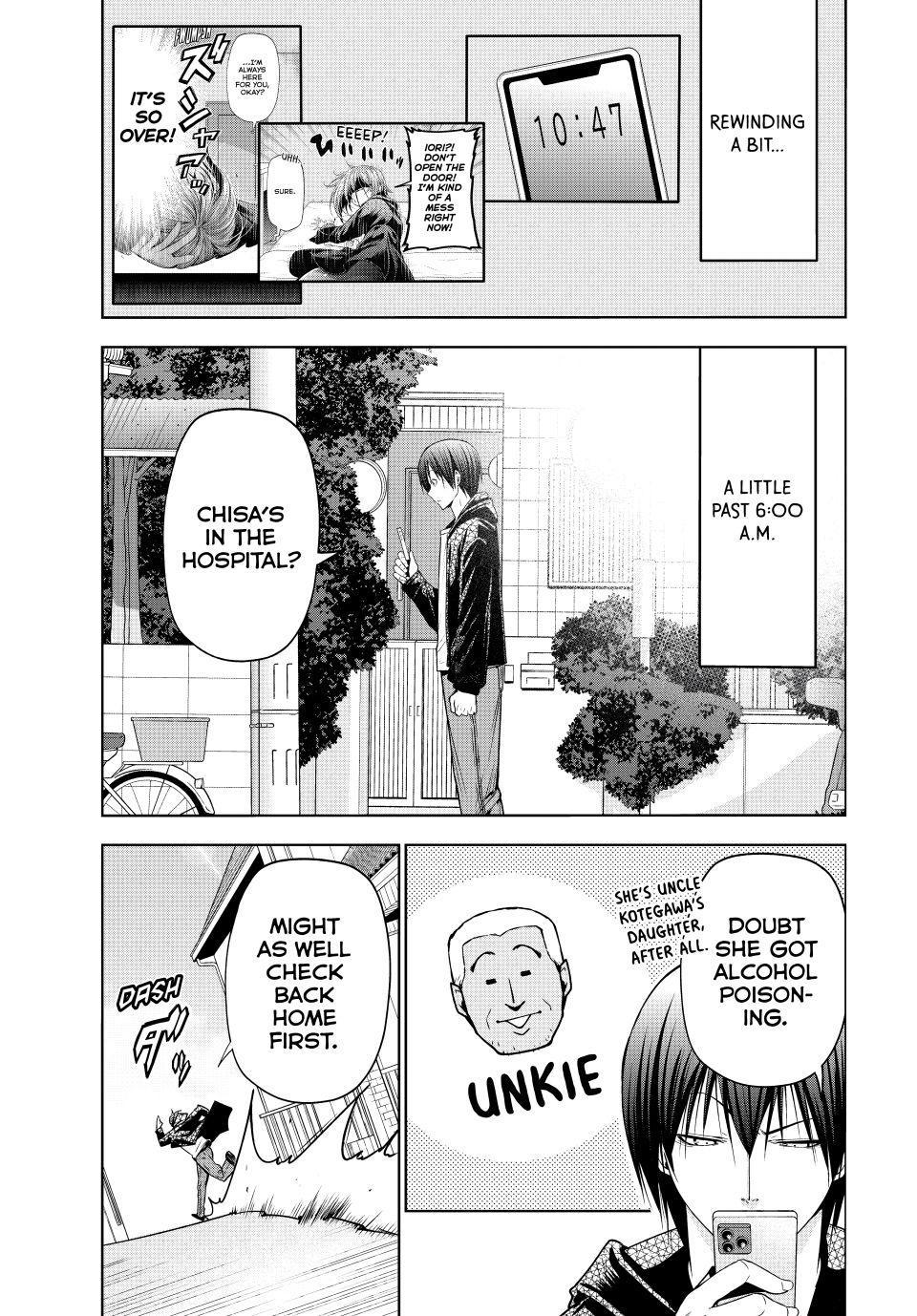 Grand Blue Chapter 110 page 1 - 