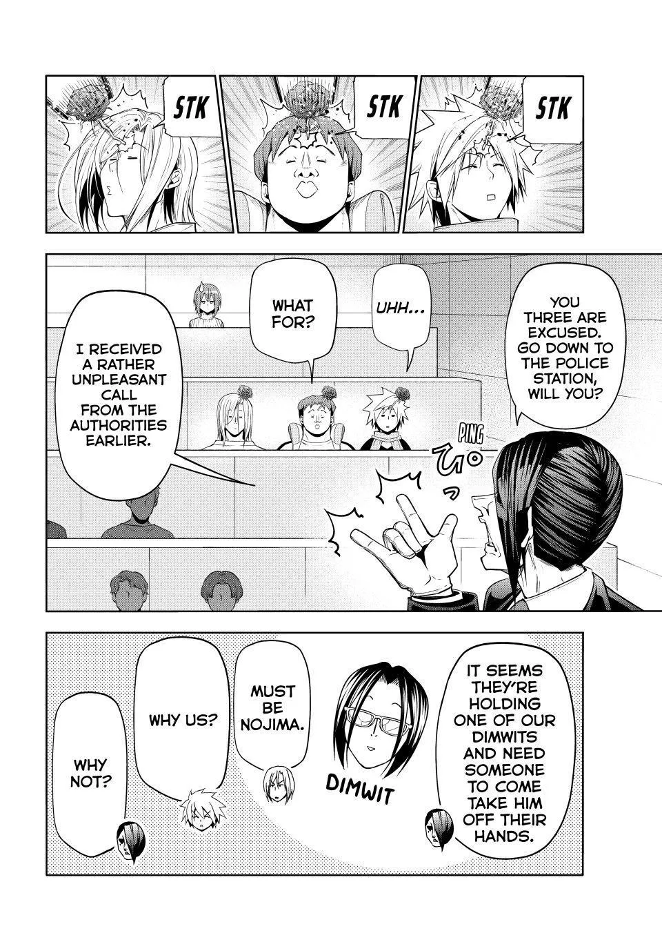 Grand Blue Chapter 111 page 17 - 