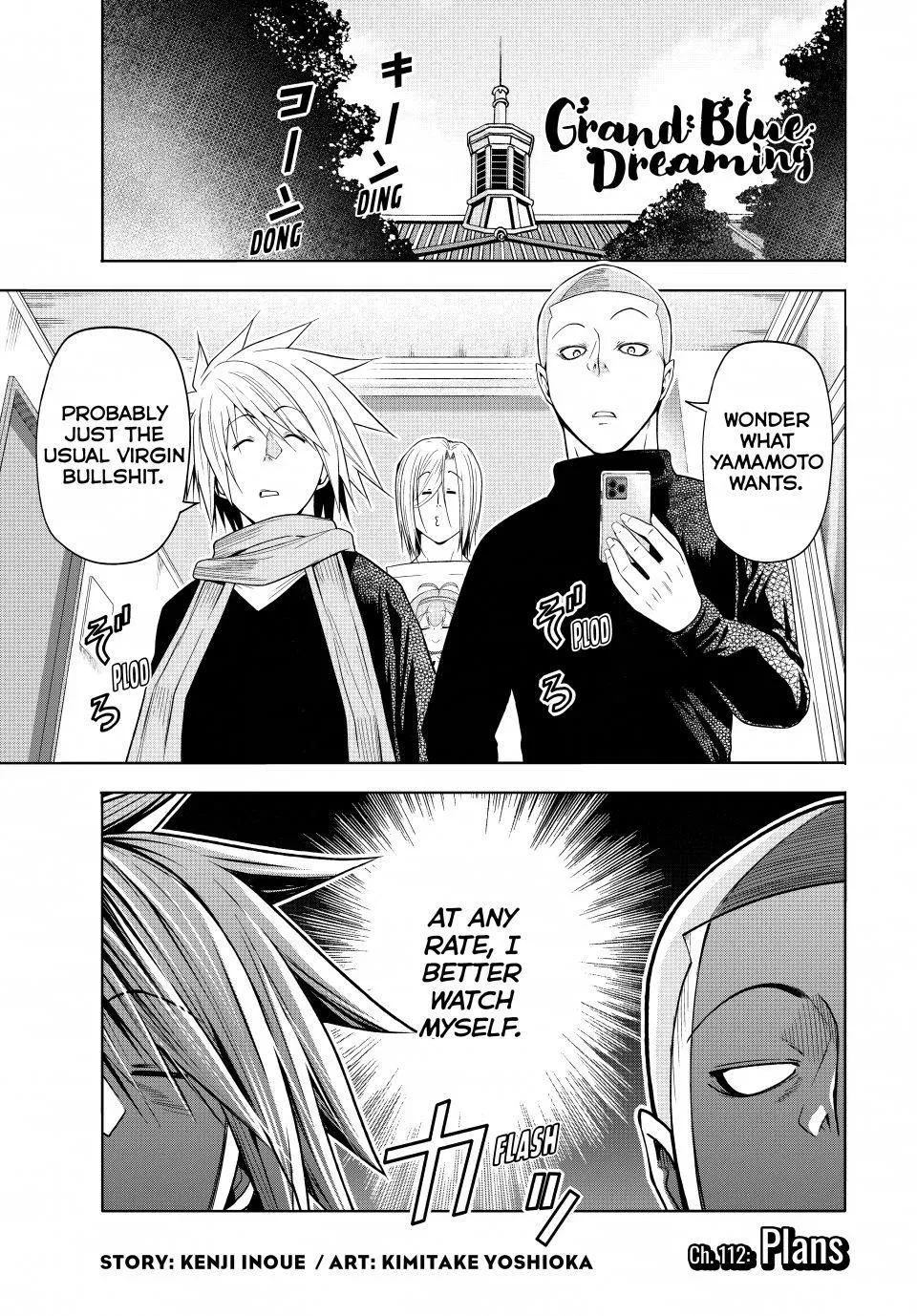 Grand Blue Chapter 112 page 1 - 