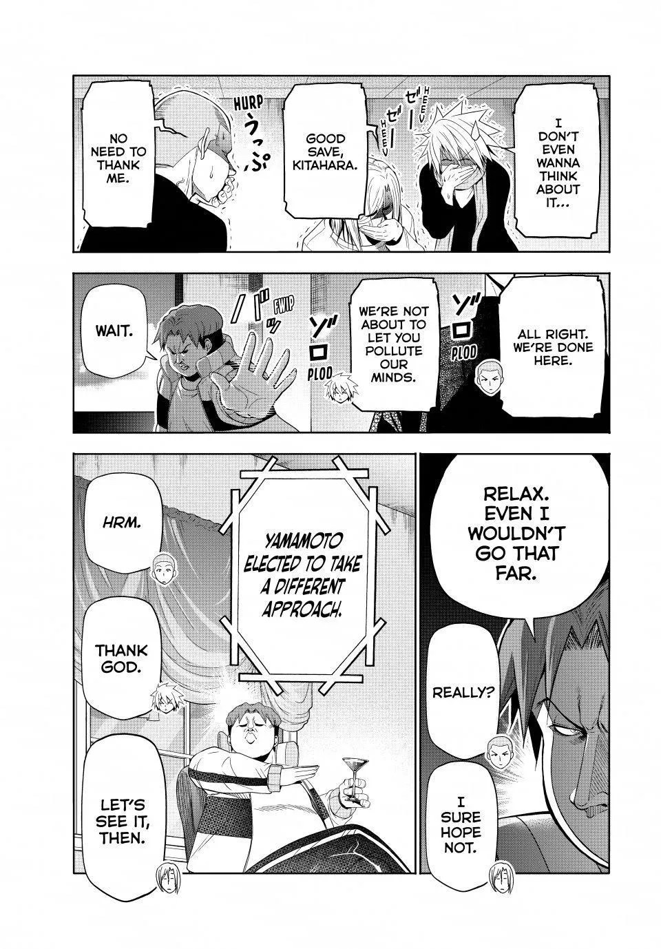 Grand Blue Chapter 112 page 19 - 