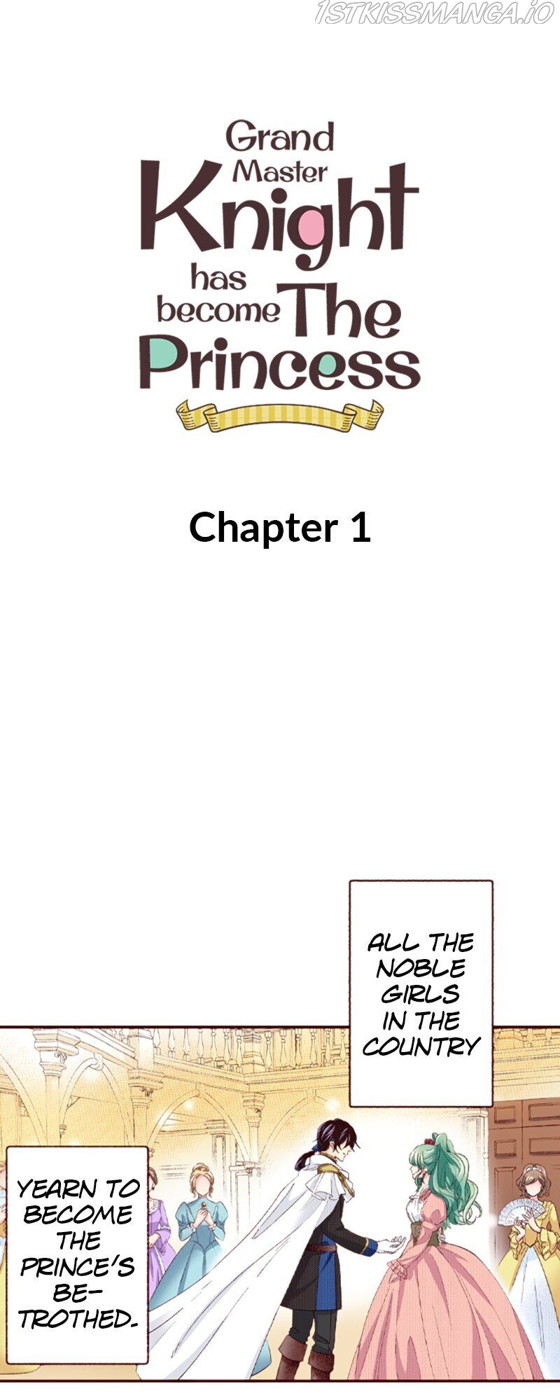 Grand Master Knight Has Become the Princess Chapter 1 page 1 - 