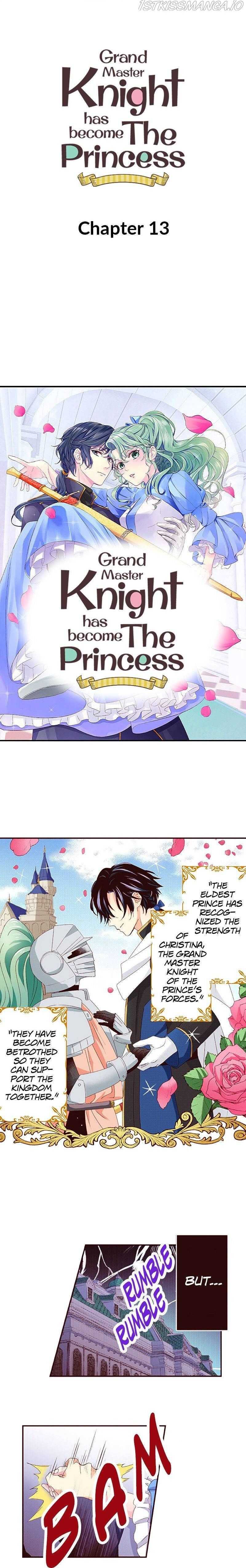 Grand Master Knight Has Become the Princess Chapter 13 page 1 - 