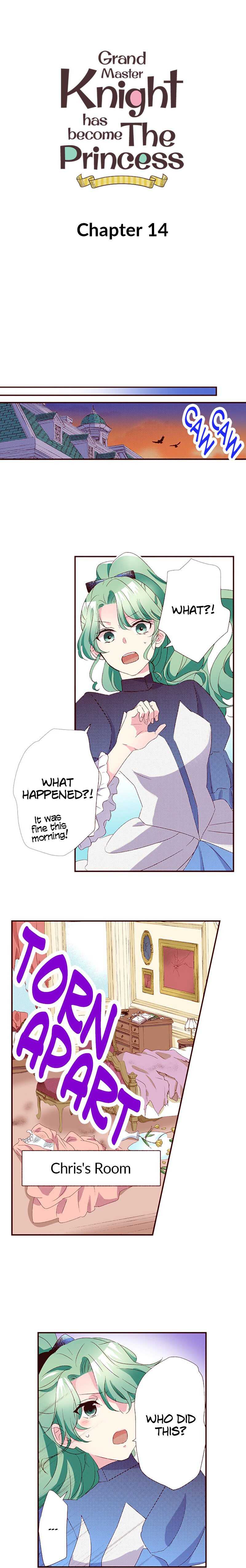 Grand Master Knight Has Become the Princess Chapter 14 page 1 - 