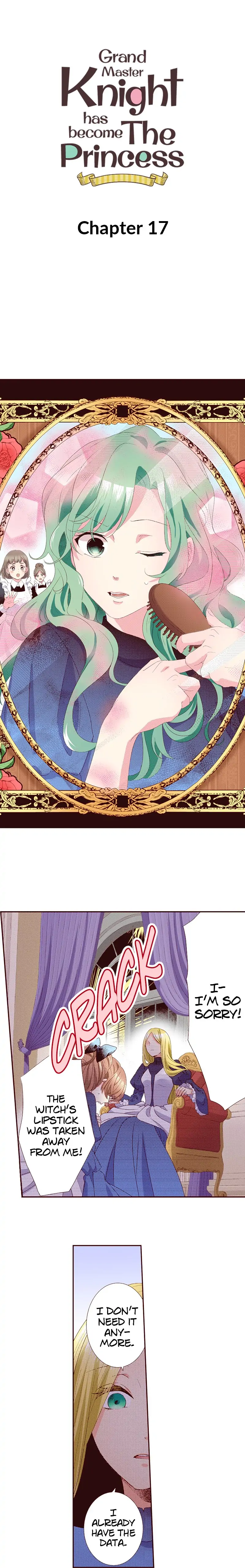 Grand Master Knight Has Become the Princess Chapter 17 page 1 - 