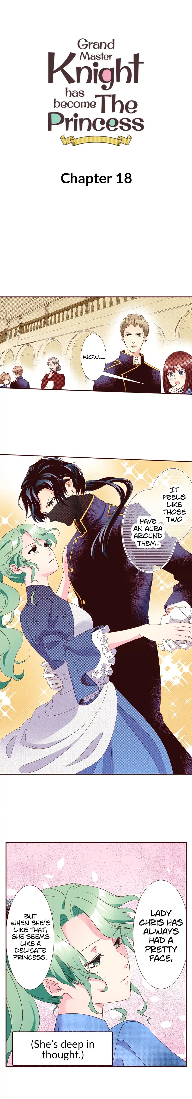 Grand Master Knight Has Become the Princess Chapter 18 page 1 - 