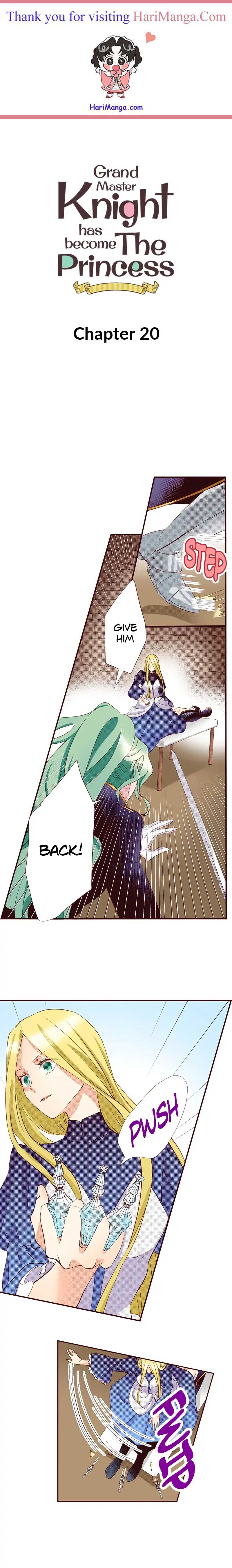 Grand Master Knight Has Become the Princess Chapter 20 page 1 - 