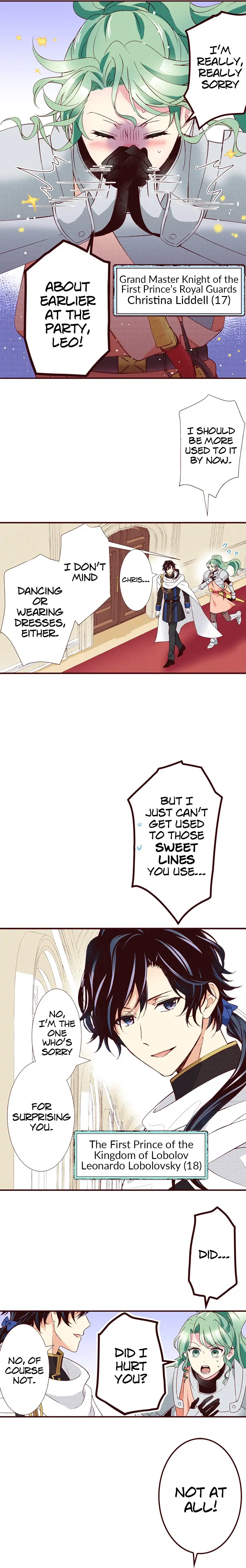 Grand Master Knight Has Become the Princess Chapter 21 page 3 - 