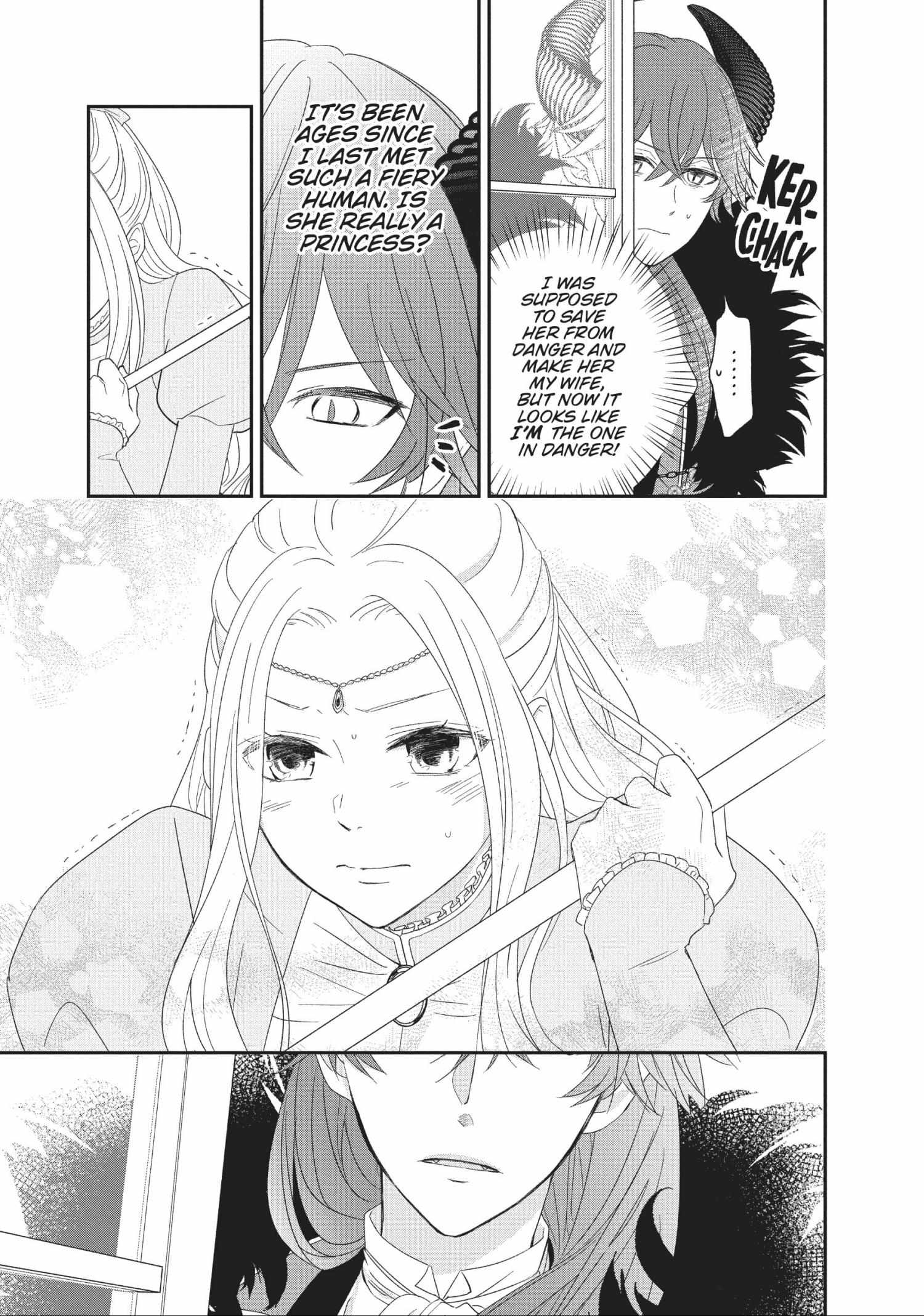 Grand Master Knight Has Become the Princess Chapter 3.1 page 13 - 