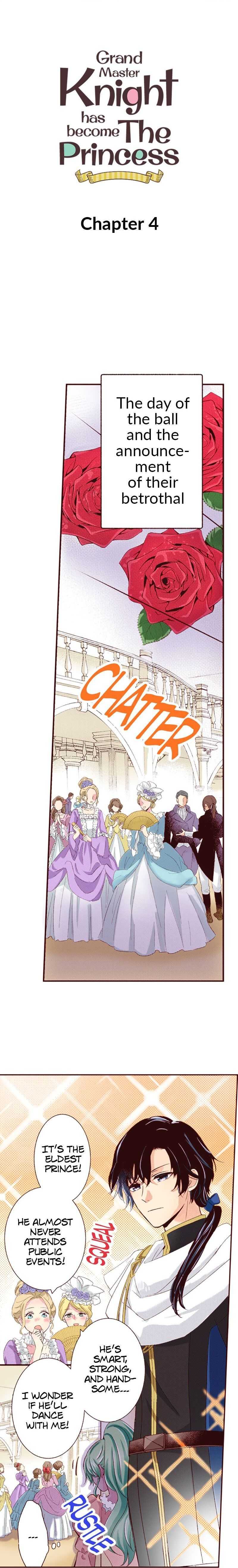 Grand Master Knight Has Become the Princess Chapter 4 page 1 - 