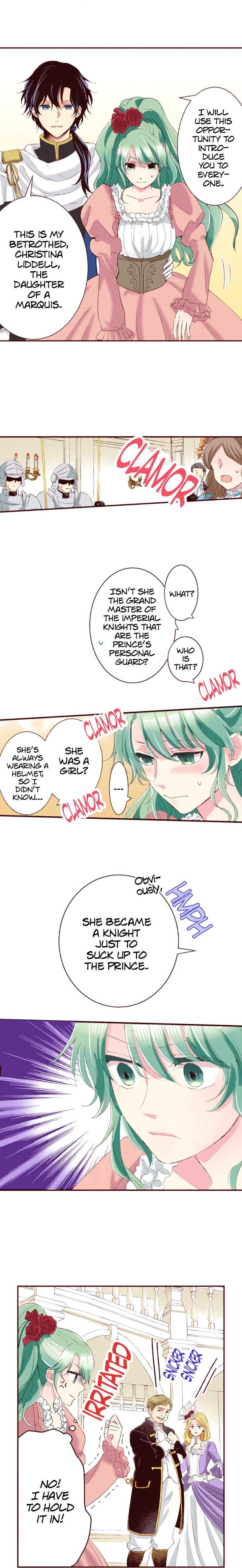 Grand Master Knight Has Become the Princess Chapter 4 page 4 - 