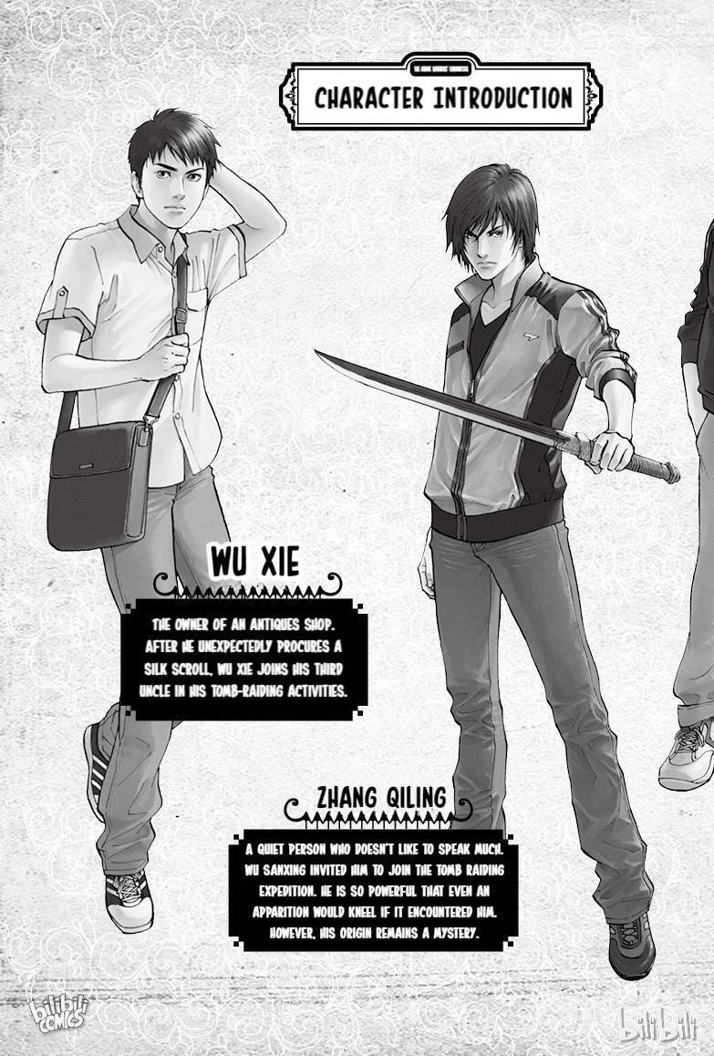Grave Robbers' Chronicles Chapter 1 page 1 - 