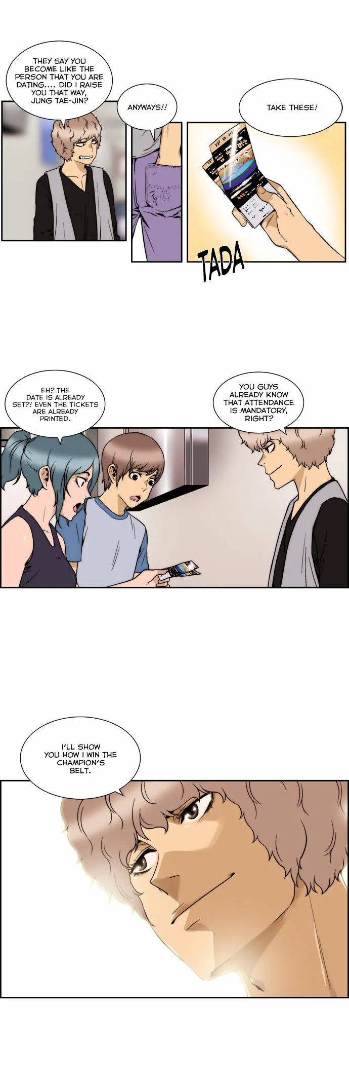 Green Boy: Shouting to You Chapter 110 page 3 - 