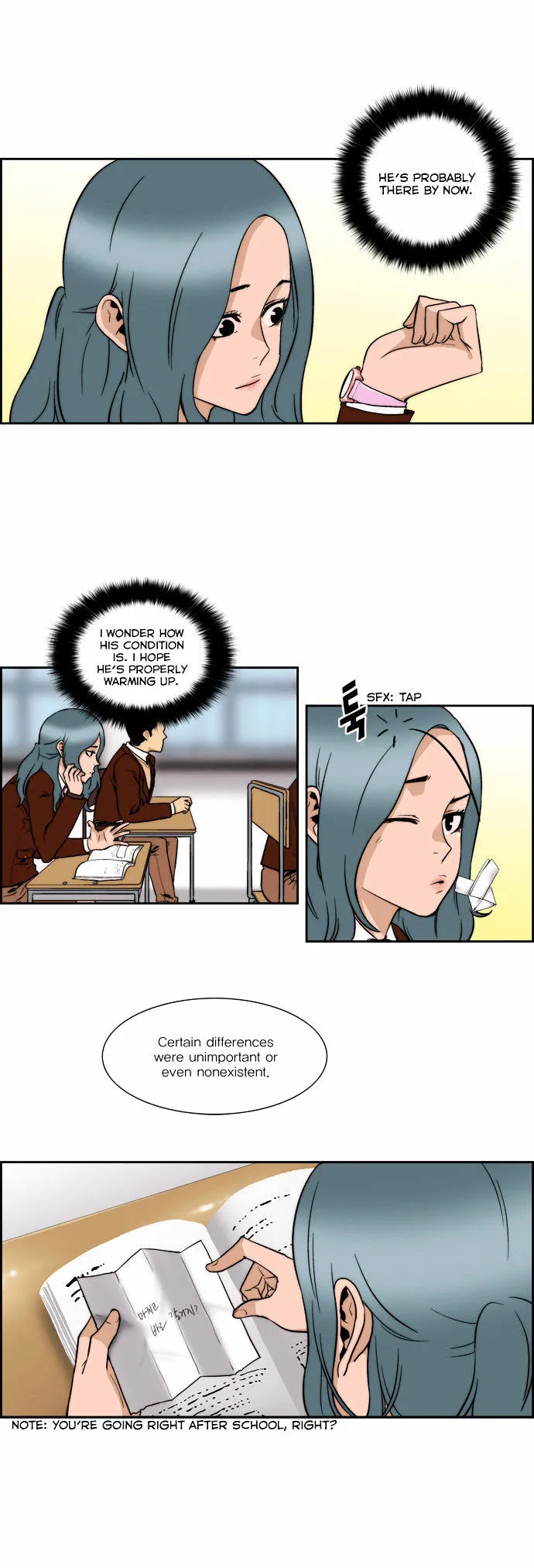 Green Boy: Shouting to You Chapter 113 page 6 - 