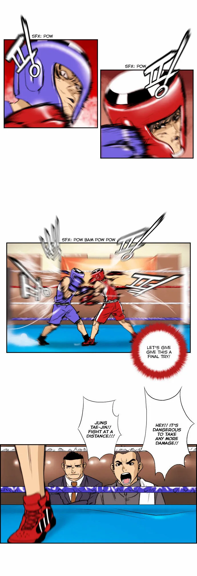 Green Boy: Shouting to You Chapter 116 page 11 - 
