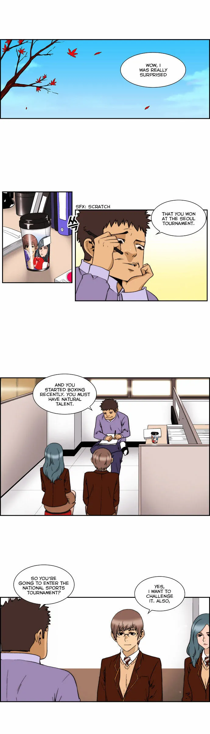 Green Boy: Shouting to You Chapter 117 page 1 - 