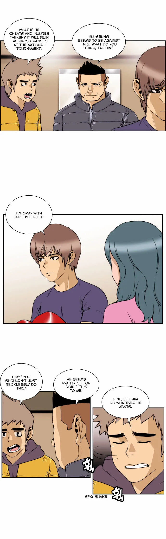Green Boy: Shouting to You Chapter 124 page 2 - 
