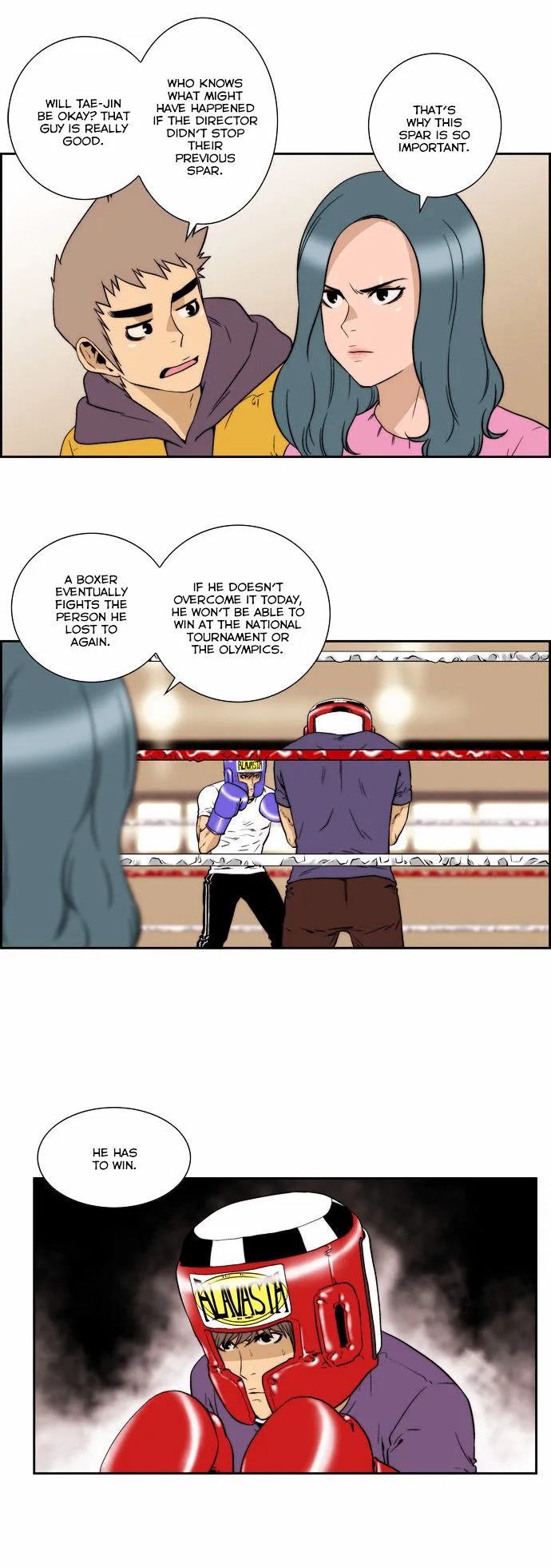 Green Boy: Shouting to You Chapter 124 page 5 - 