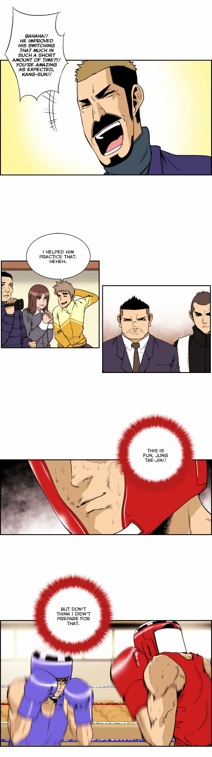 Green Boy: Shouting to You Chapter 129 page 17 - 