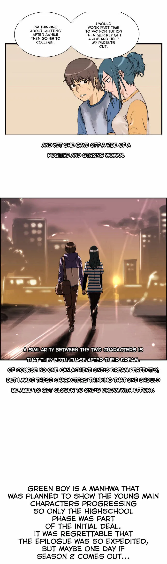 Green Boy: Shouting to You Chapter 135 page 3 - 
