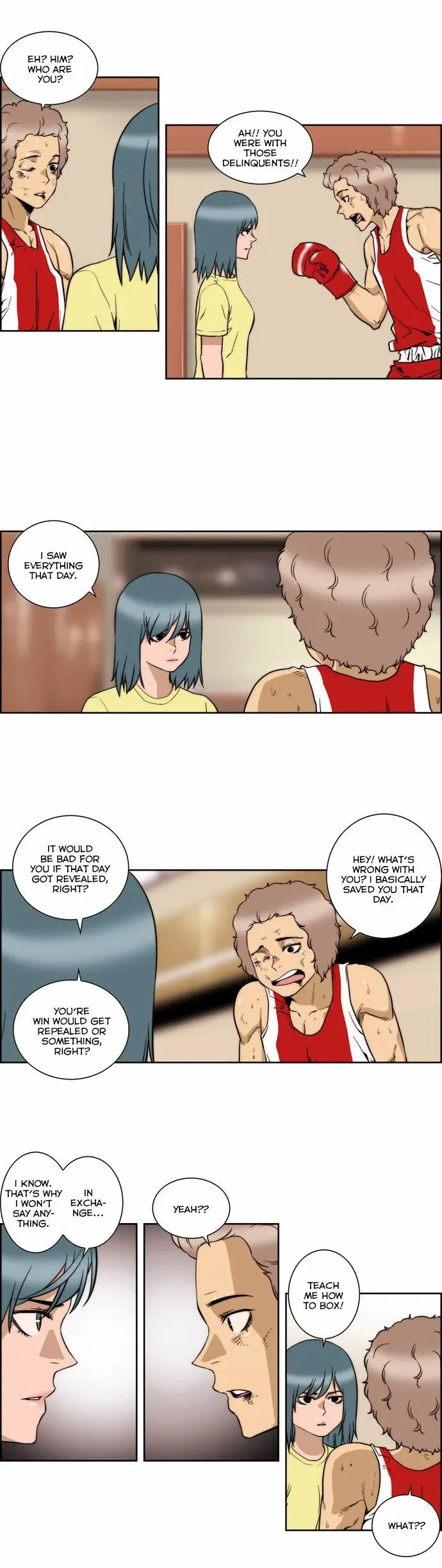 Green Boy: Shouting to You Chapter 137 page 12 - 