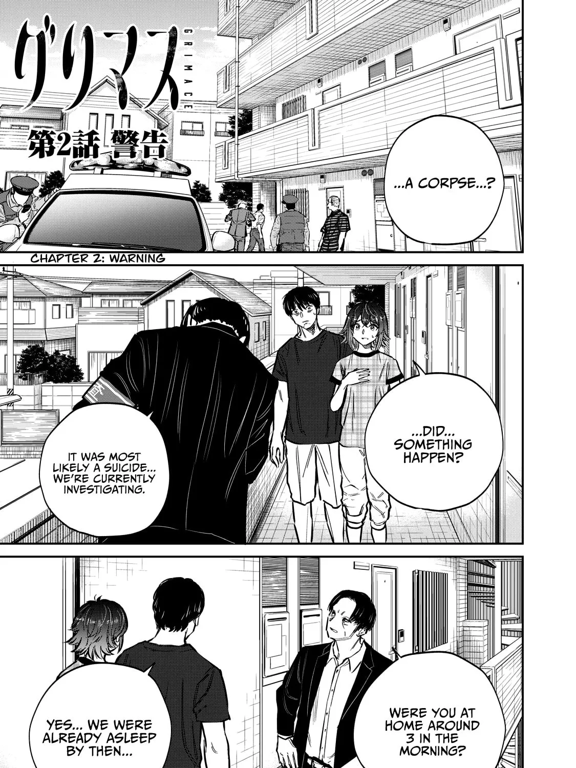 Grimace Chapter 2 page 1 - 