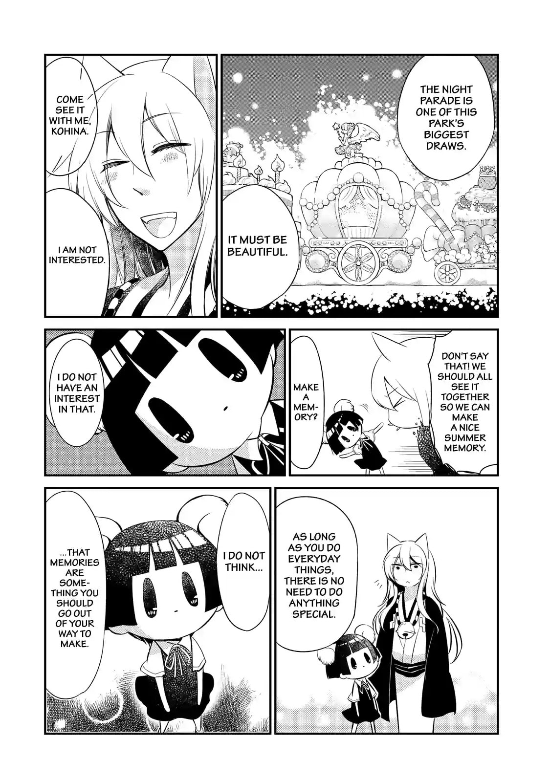 Gugure! Kokkuri-san Chapter 50 page 14 - 