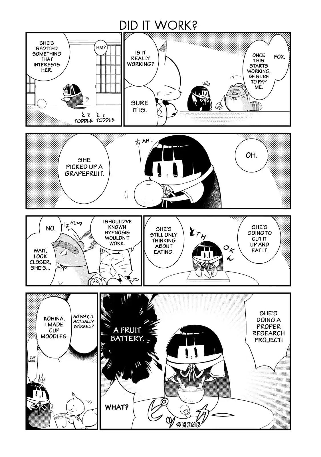 Gugure! Kokkuri-san Chapter 52 page 14 - 