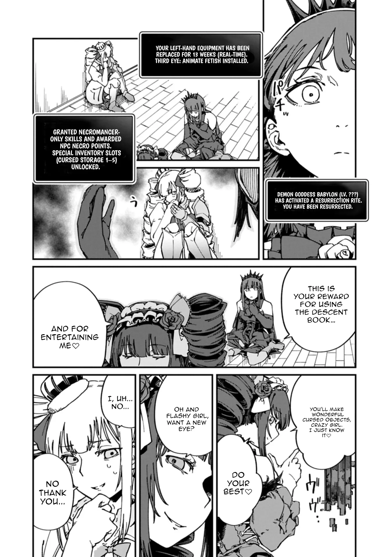 Guide-yaku no Tenshi wo Naguritaoshitara, Shiryou Jutsushi ni Narimashita ~Gekikawa Goth Loli Majin-sama, Saikou!~ Chapter 6.1 page 16 - 
