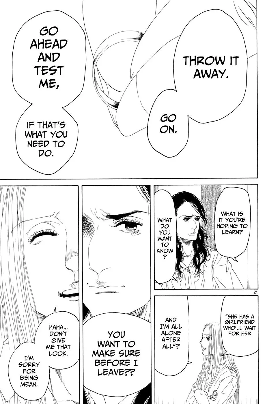 Gunjō Chapter 20 page 21 - 