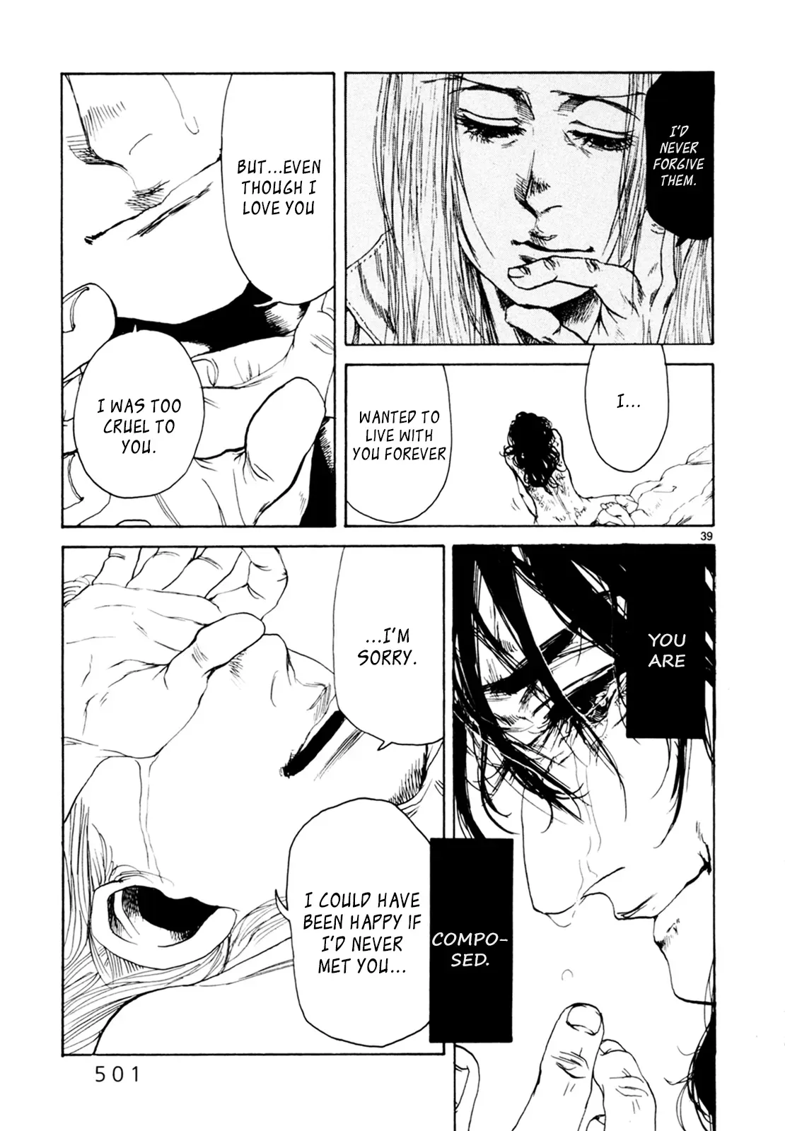 Gunjō Chapter 33 page 38 - 