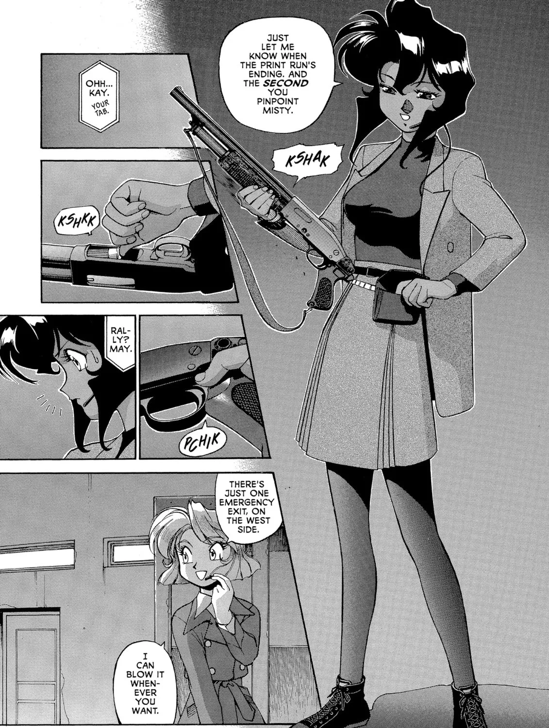 Gunsmith Cats Chapter 71 page 21 - 