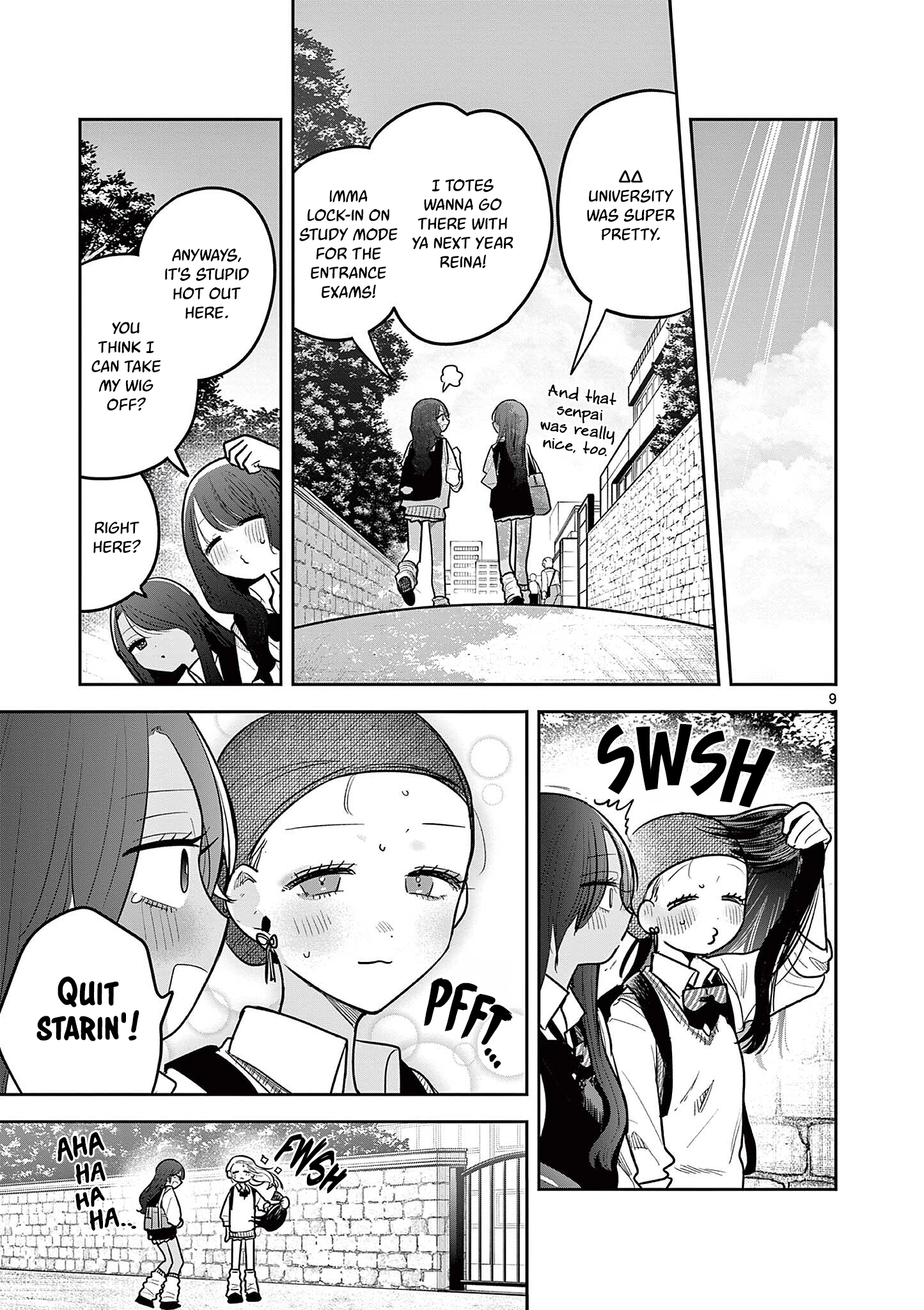 #Gyaru to Gyaru no Yuri Chapter 13 page 9 - 