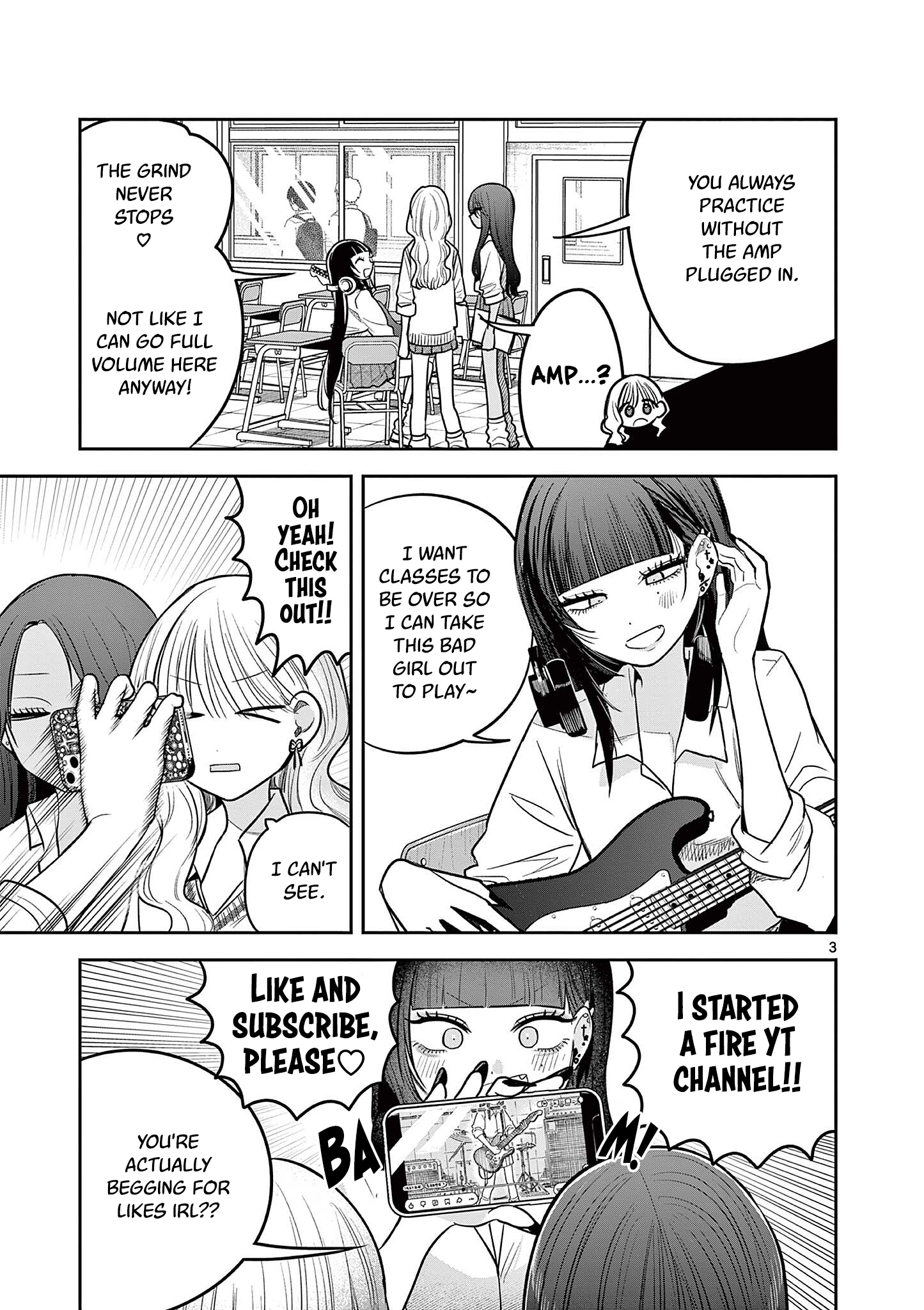 #Gyaru to Gyaru no Yuri Chapter 15 page 3 - 