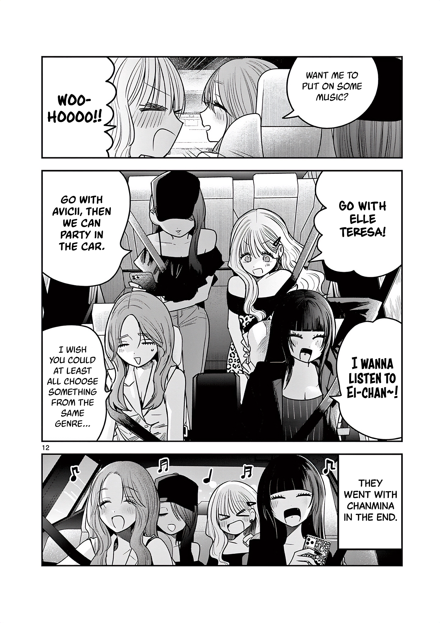 #Gyaru to Gyaru no Yuri Chapter 17 page 12 - 