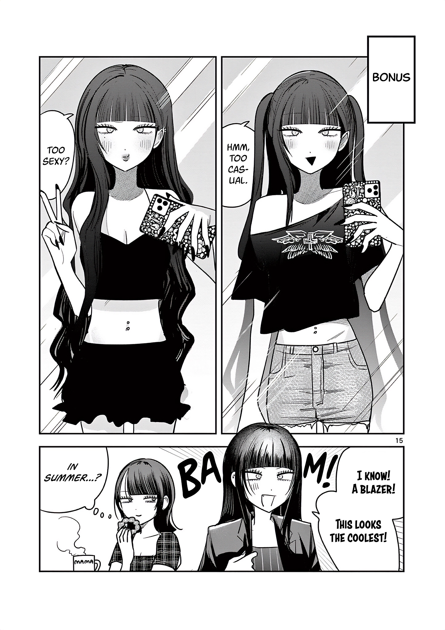 #Gyaru to Gyaru no Yuri Chapter 17 page 15 - 