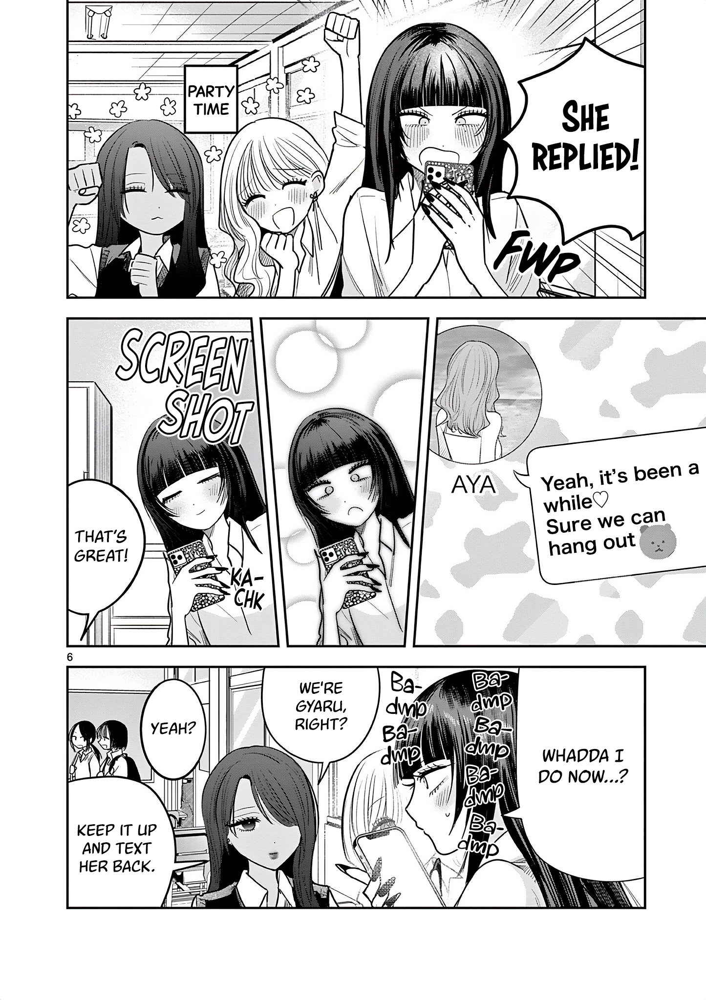 #Gyaru to Gyaru no Yuri Chapter 17 page 6 - 