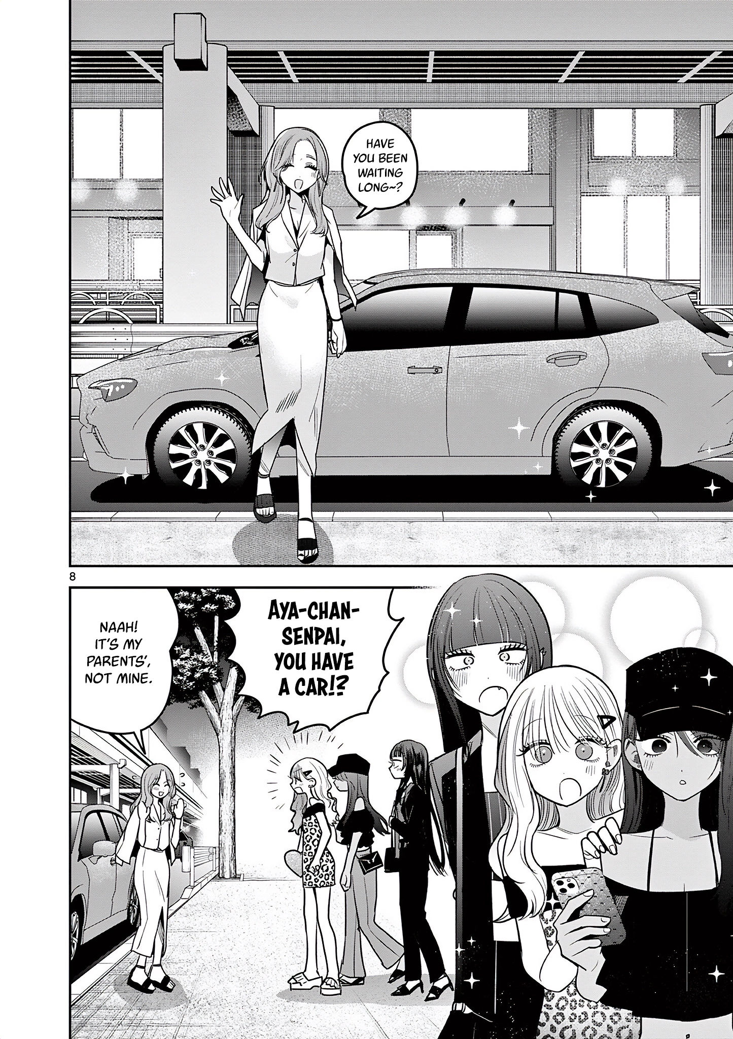#Gyaru to Gyaru no Yuri Chapter 17 page 8 - 