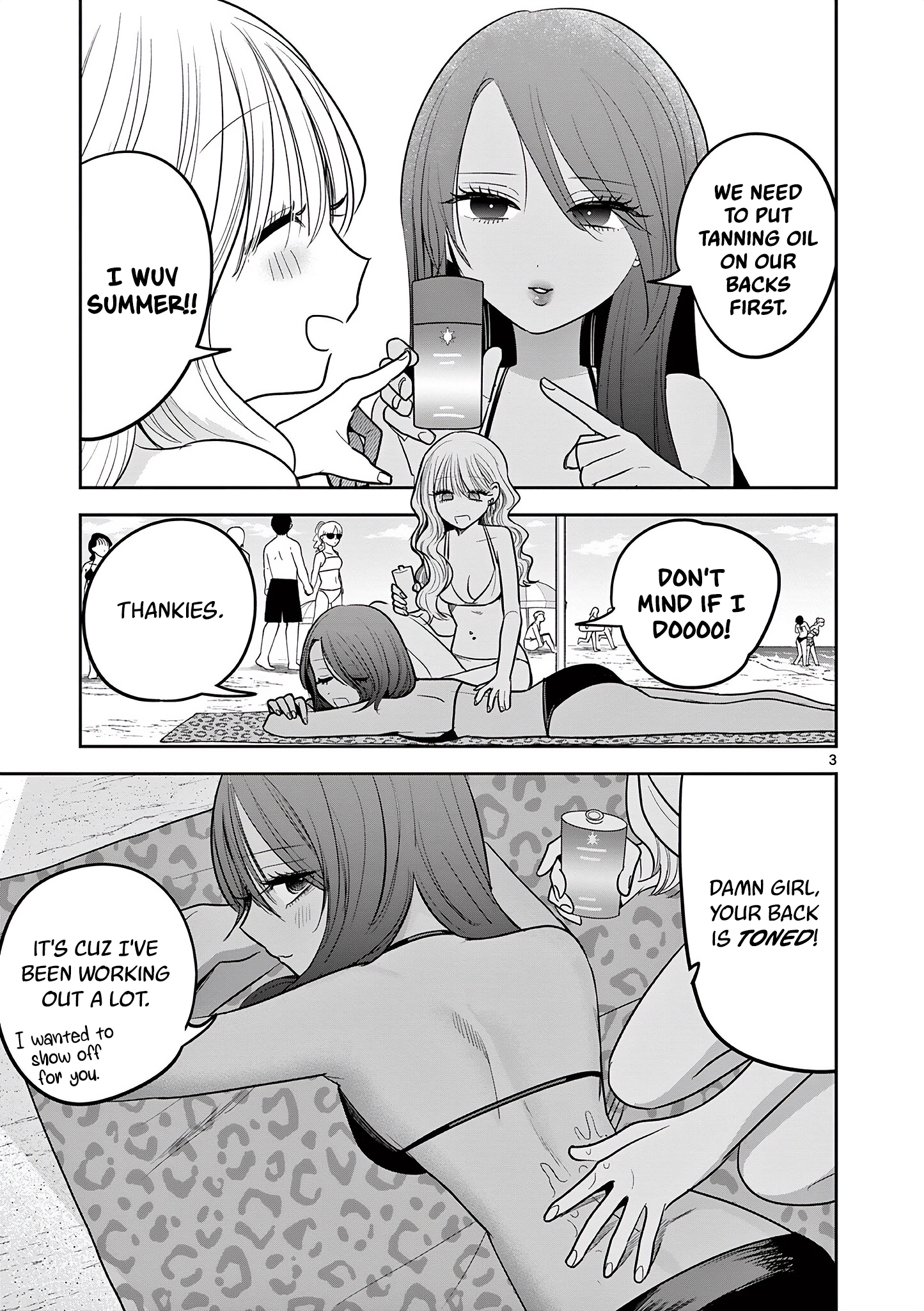 #Gyaru to Gyaru no Yuri Chapter 20 page 3 - 