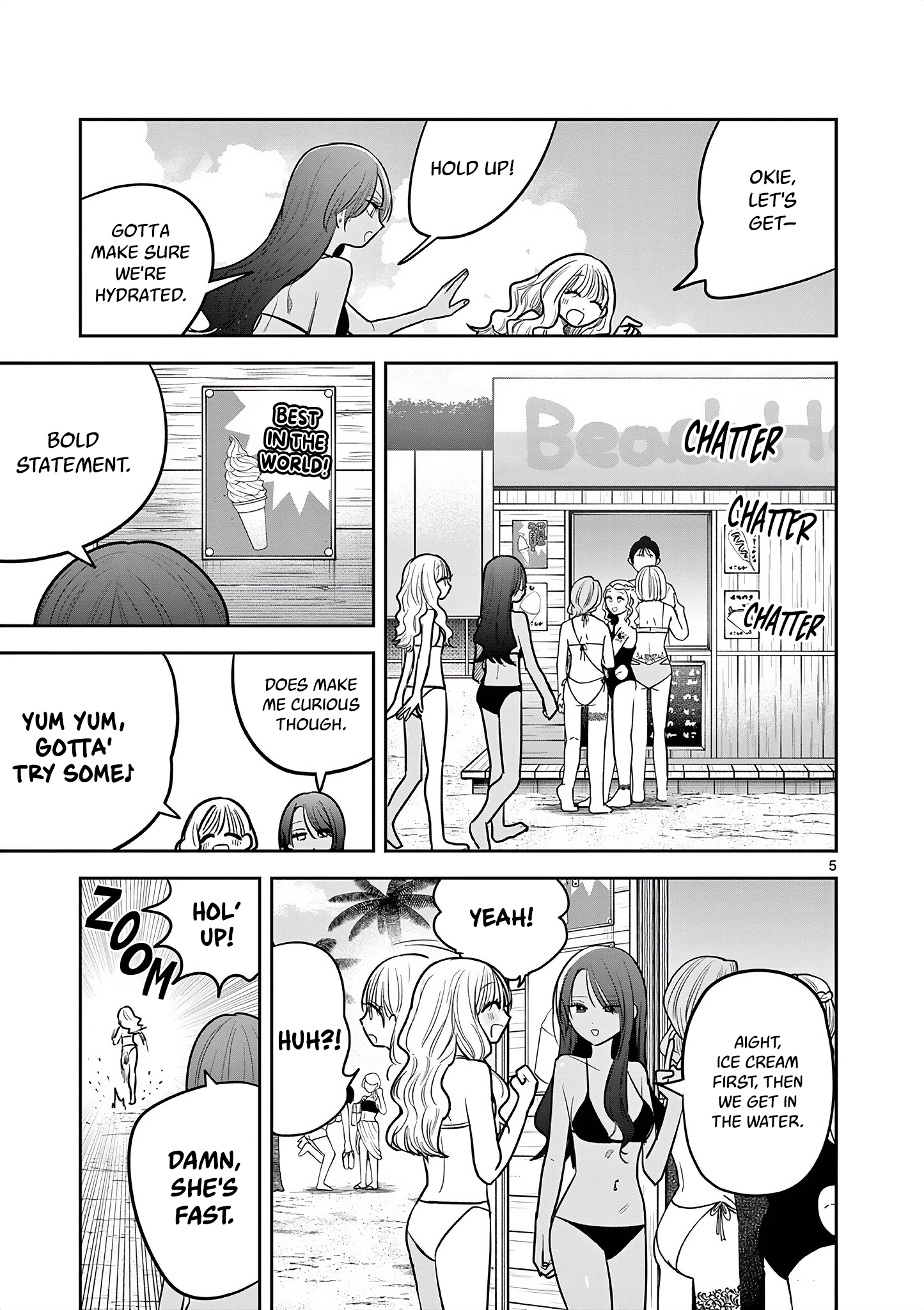 #Gyaru to Gyaru no Yuri Chapter 20 page 5 - 
