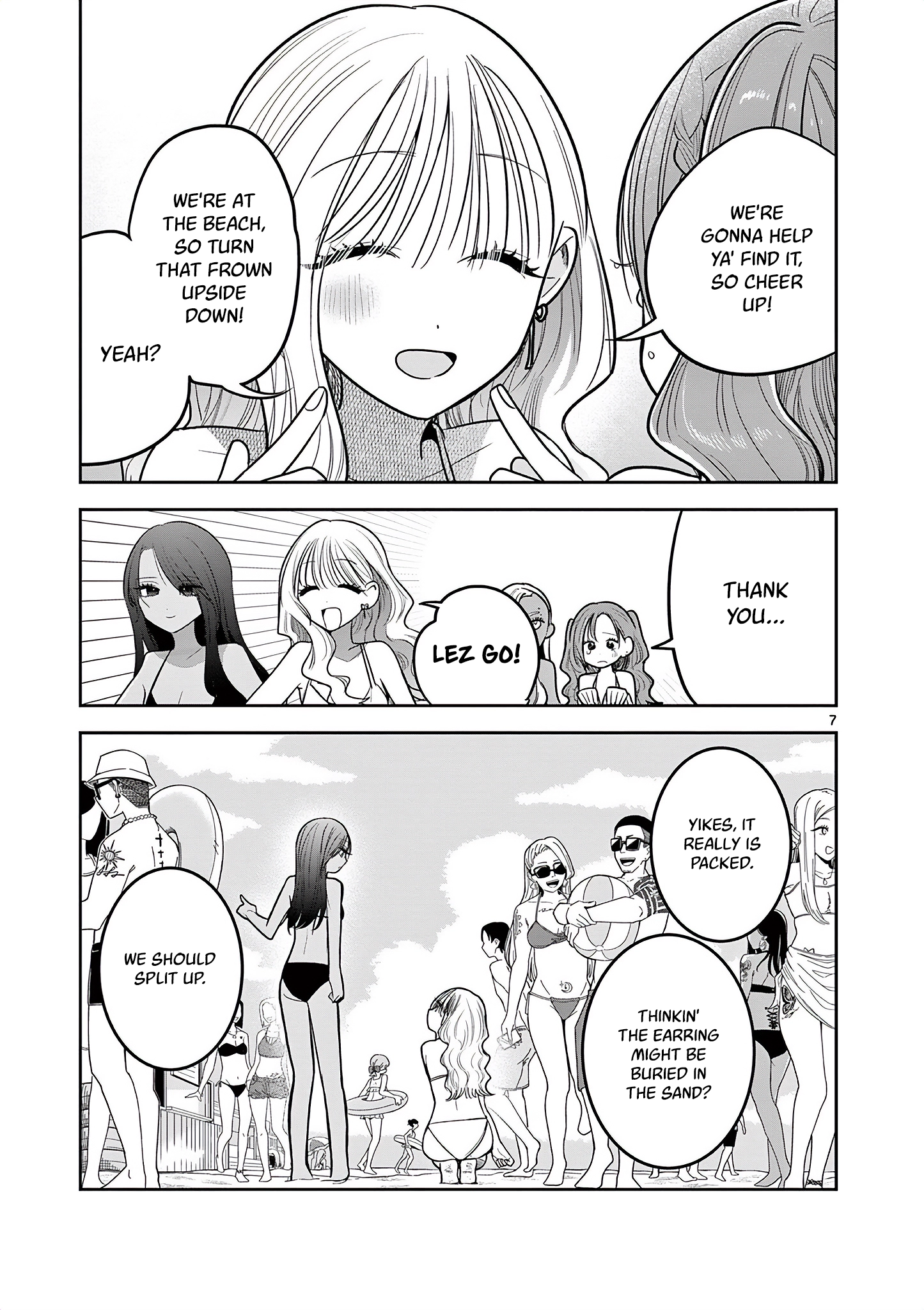 #Gyaru to Gyaru no Yuri Chapter 20 page 7 - 