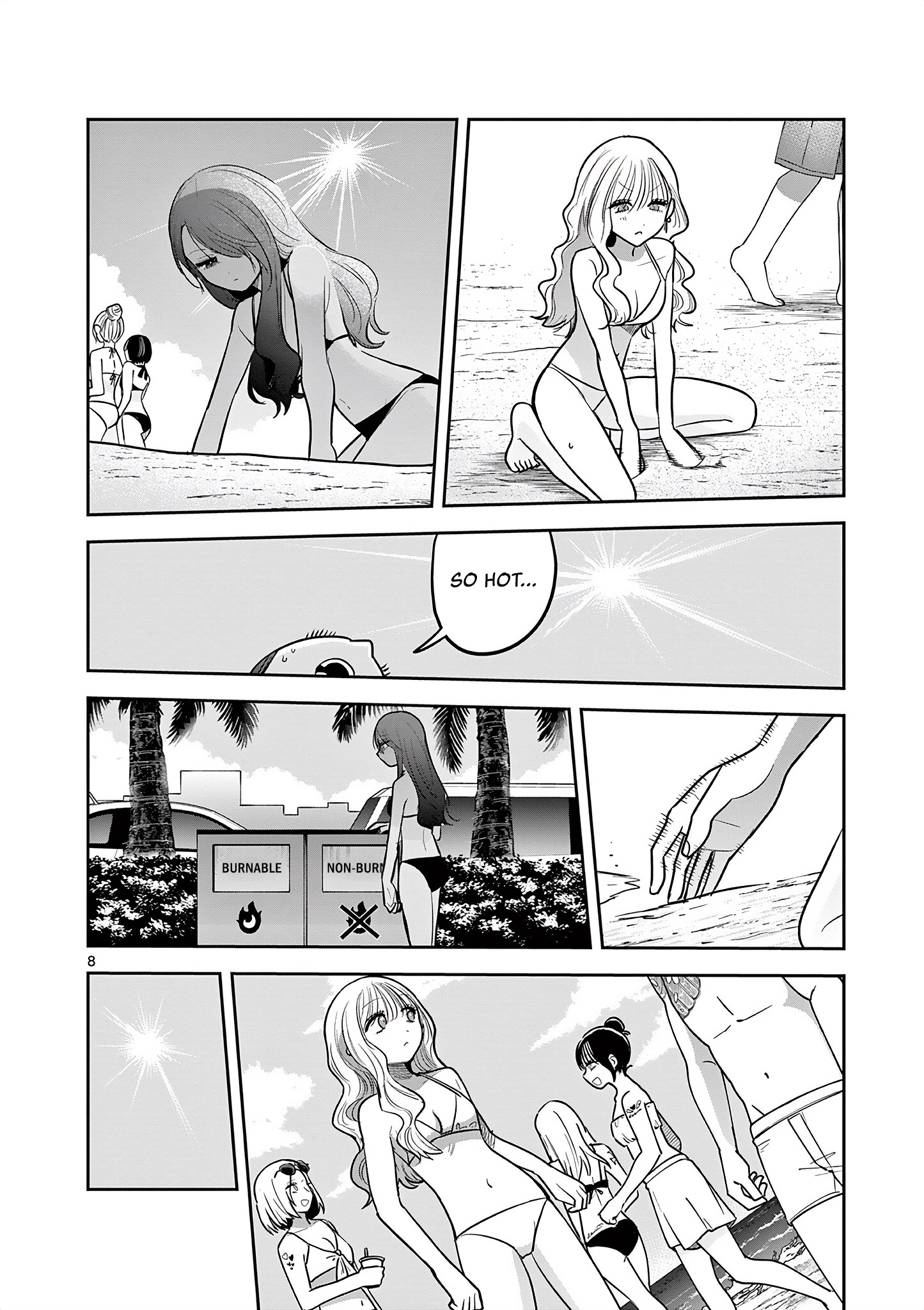 #Gyaru to Gyaru no Yuri Chapter 20 page 8 - 