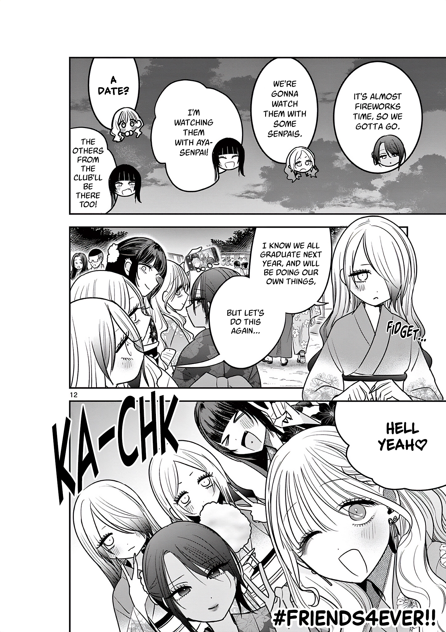 #Gyaru to Gyaru no Yuri Chapter 21 page 12 - 
