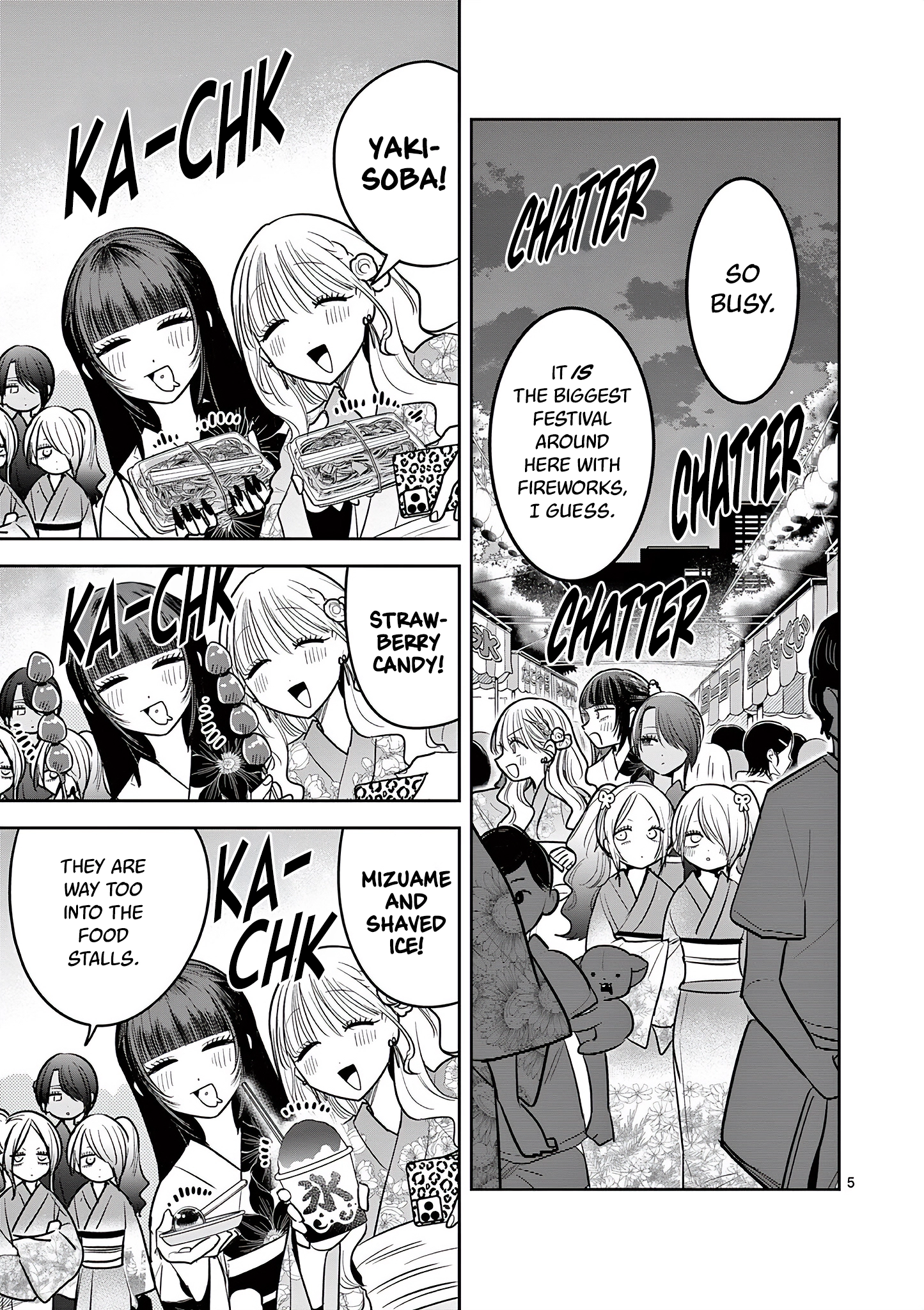#Gyaru to Gyaru no Yuri Chapter 21 page 5 - 